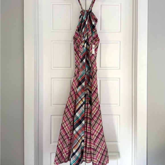 Pilcro Patchwork Halter Midi Dress, NWT - XXS - Picture 3 of 12